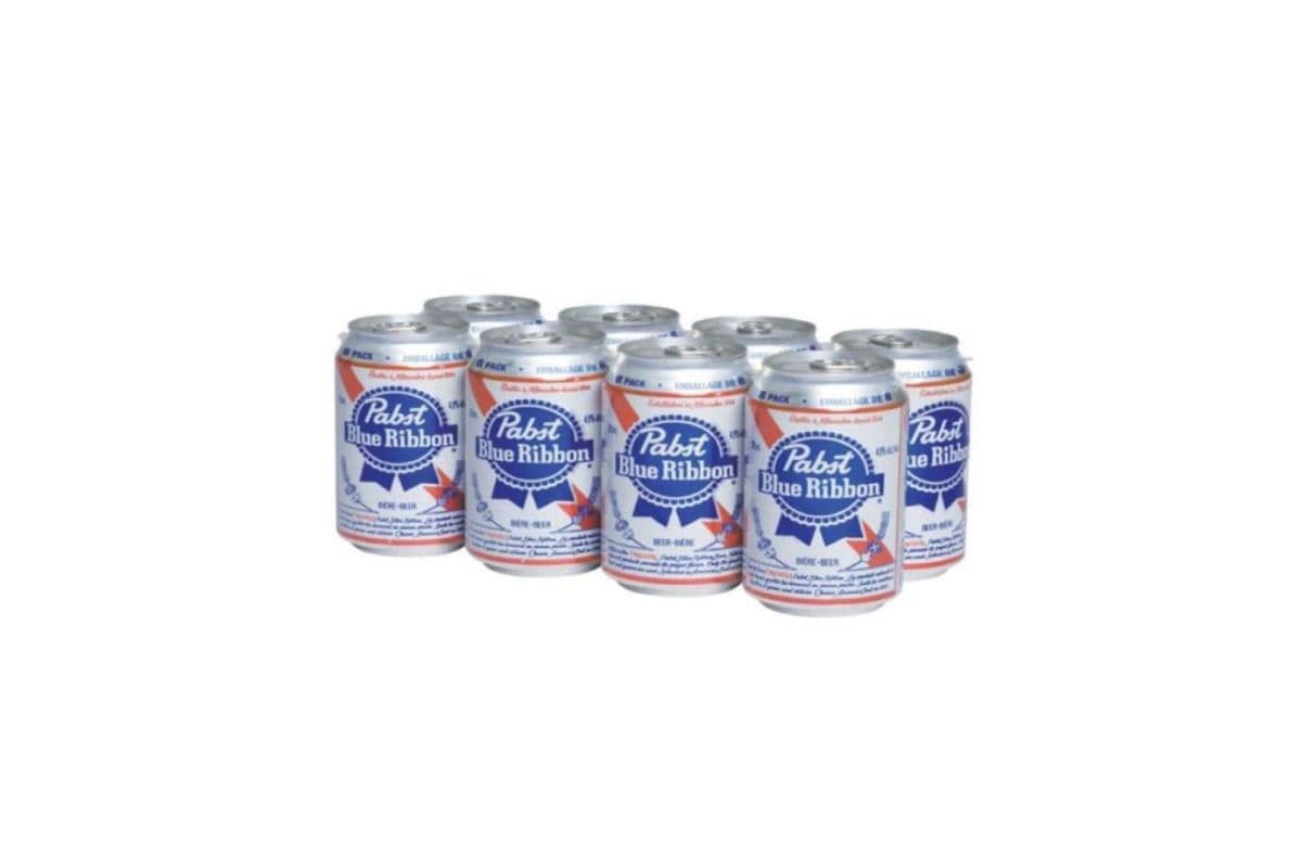 Pabst Blue Ribbon 8 cans (8 x 355 ml)