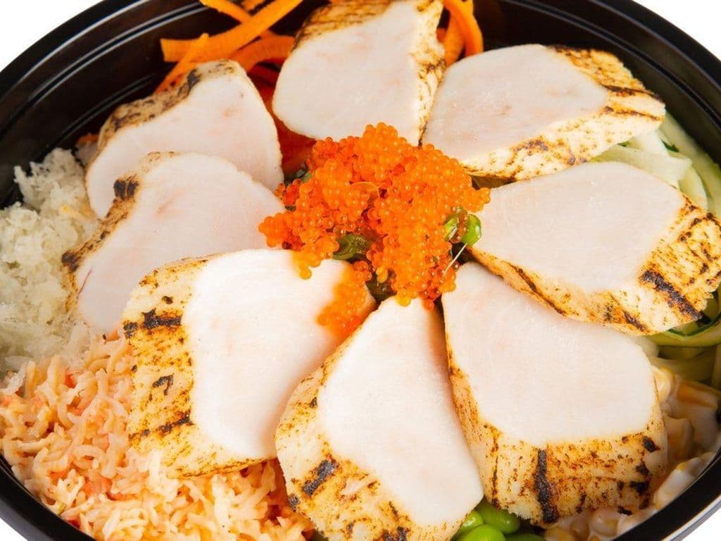 B03. White Tuna Tataki Bowl