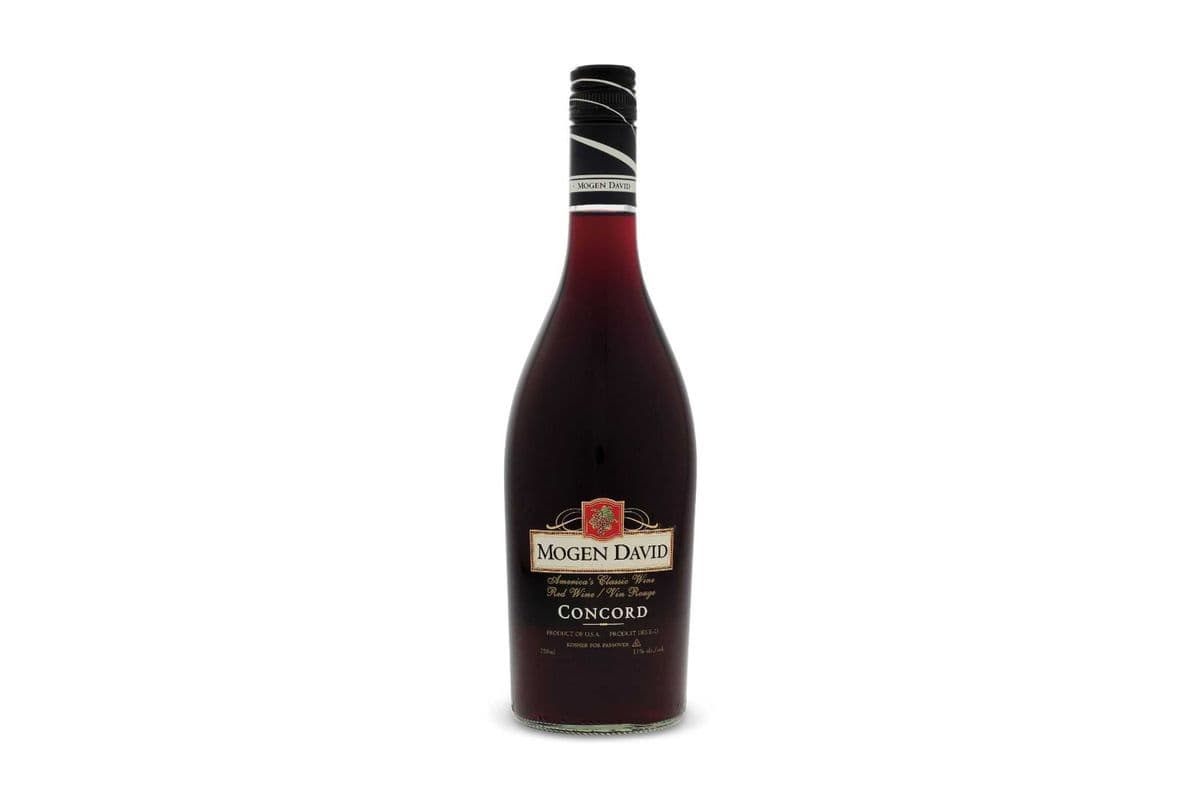 Mogen David Concord Kosher Wine (1 x 750 ml)