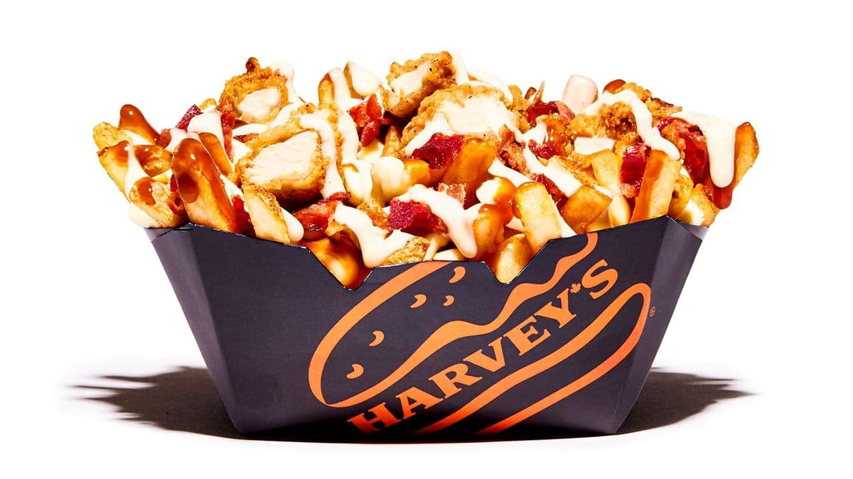 Poutine Poulet bacon Ranch, grand format