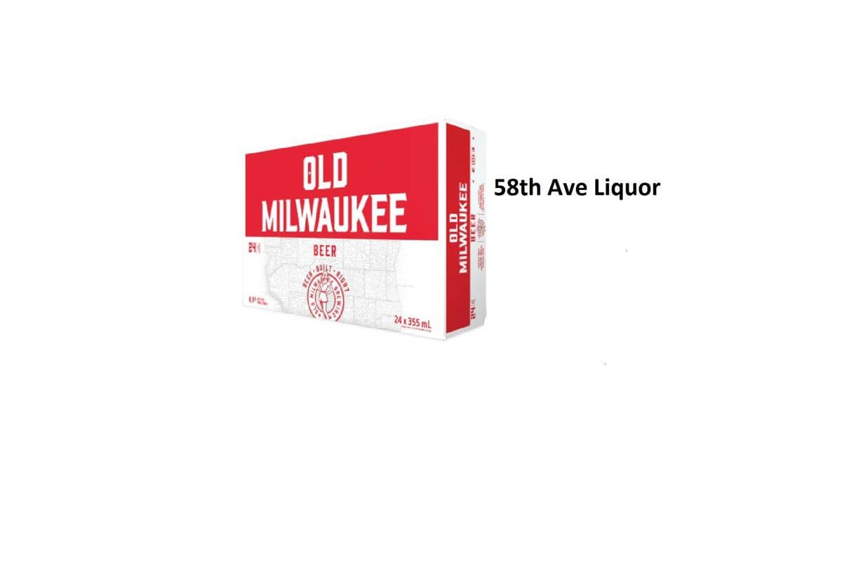OLD MILWAUKEE 24 CANS (1 x 24x355ML)