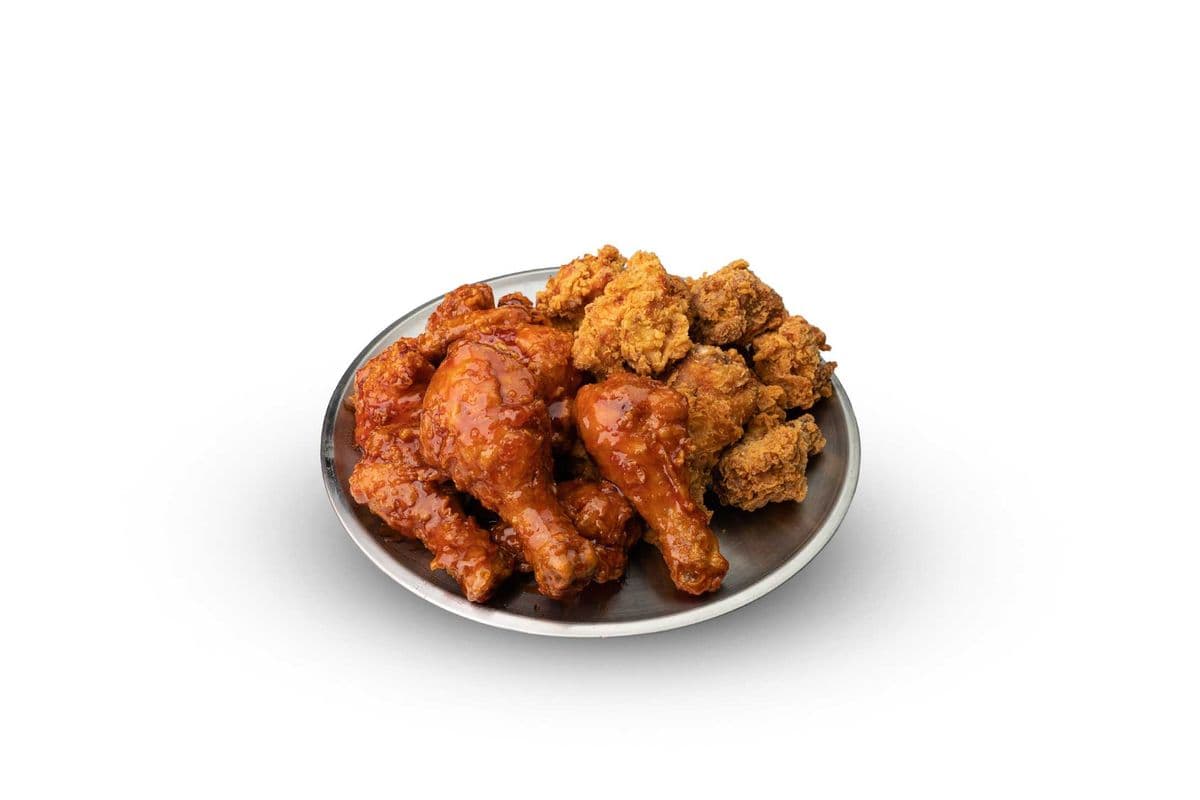 Half Original & Half Seasoned Chicken