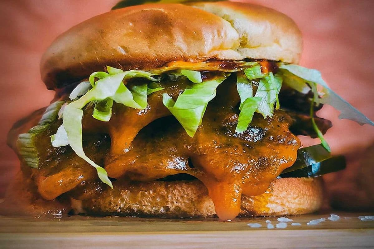 Super shack bacon cheeseburger
