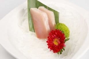 114. White Tuna Sashimi (2 pcs)