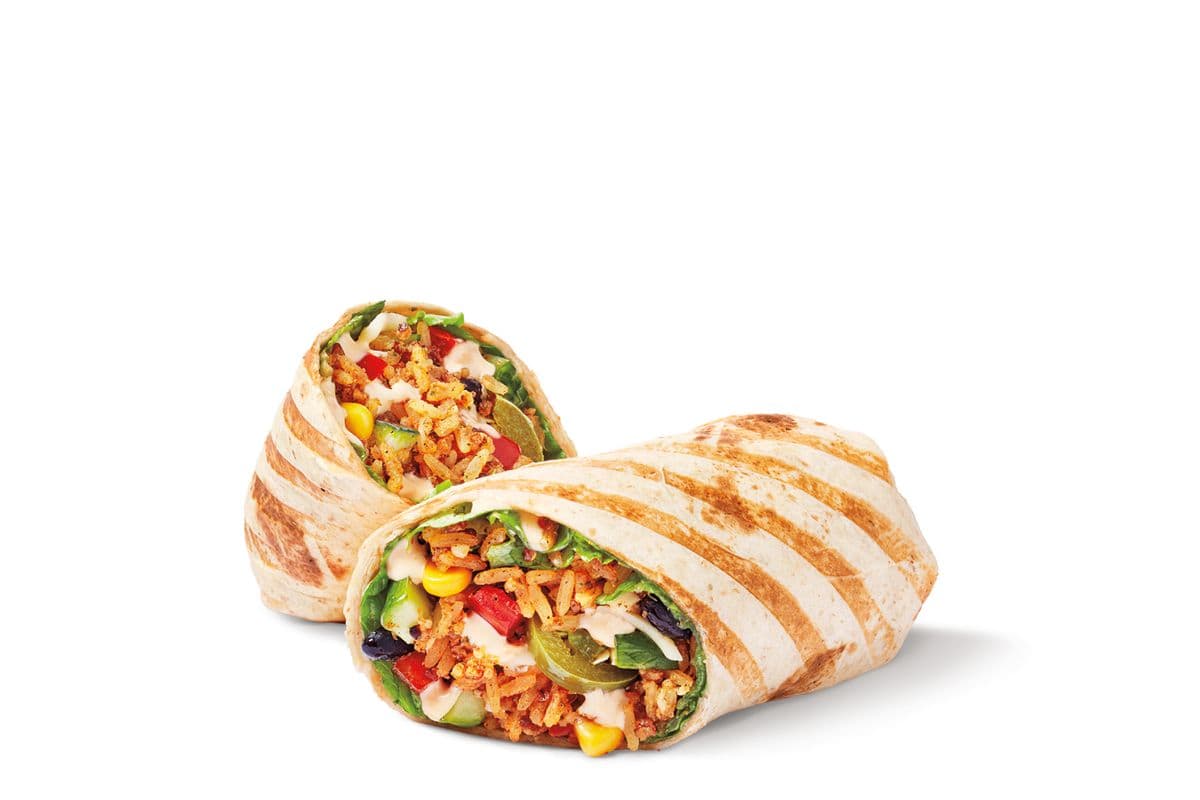 Veggie Habanero Loaded Wrap w/ Cheese