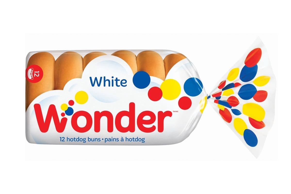 Wonder White Hot Dog Buns (12 pk)