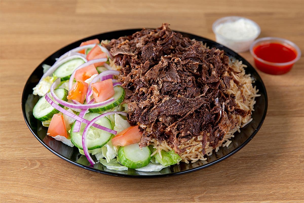 Beef Steak Over Rice