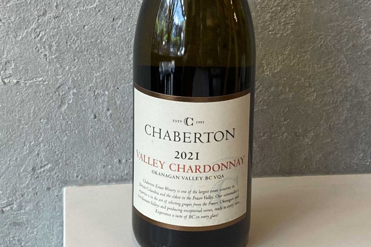 Chaberton Valley Chardonnay (1 x 750ml)