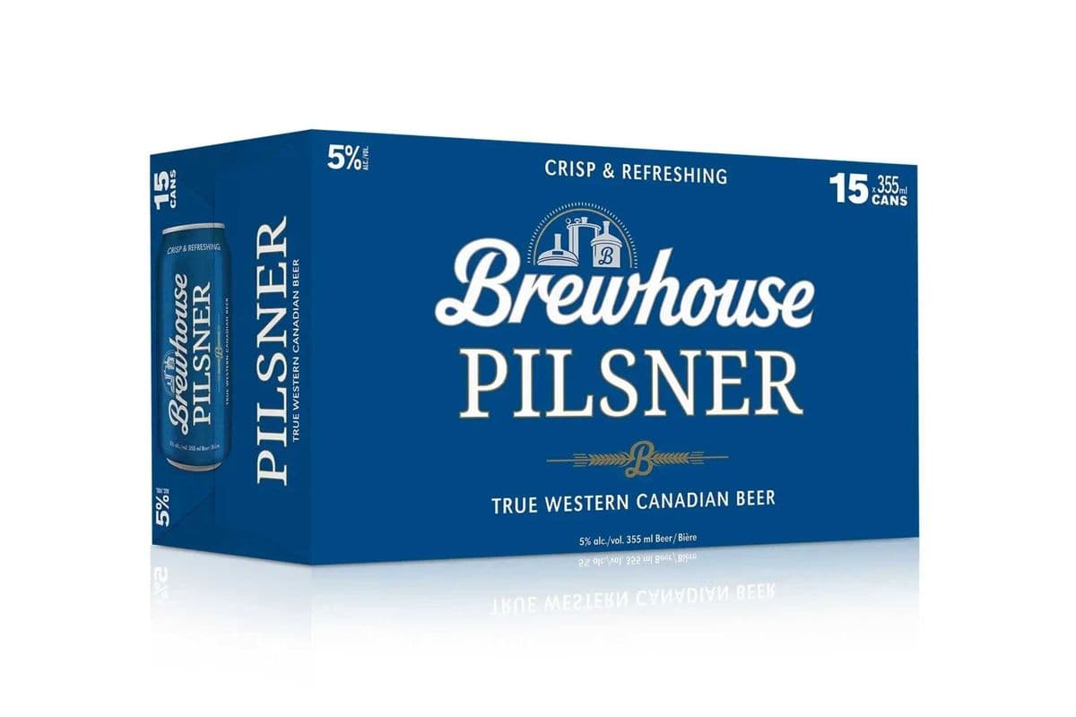BREWHOUSE PILSNER (15 CANS ) (1 x 330 ML)