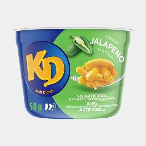 Kraft Dinner Nouilles jalapeño (58g) / Kraft Dinner Jalapeño Noodles (58g)