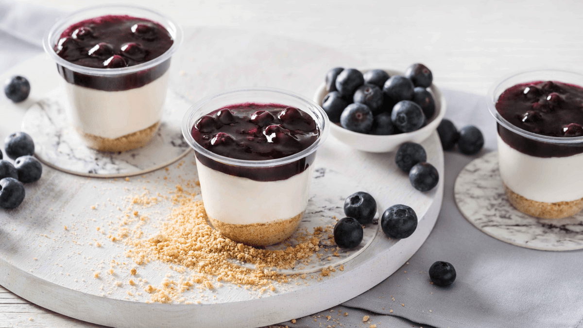 Very Blueberry Cheesecake