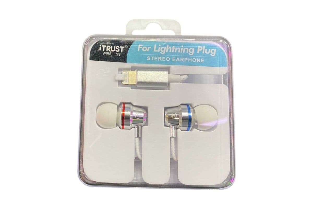 iTrust Stereo Earphones Lightning Plug