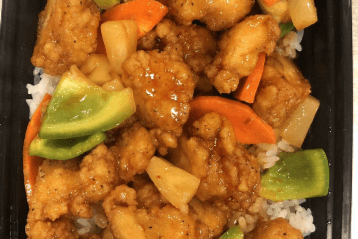 R4. Sweet and Sour Chicken Rice Bowl