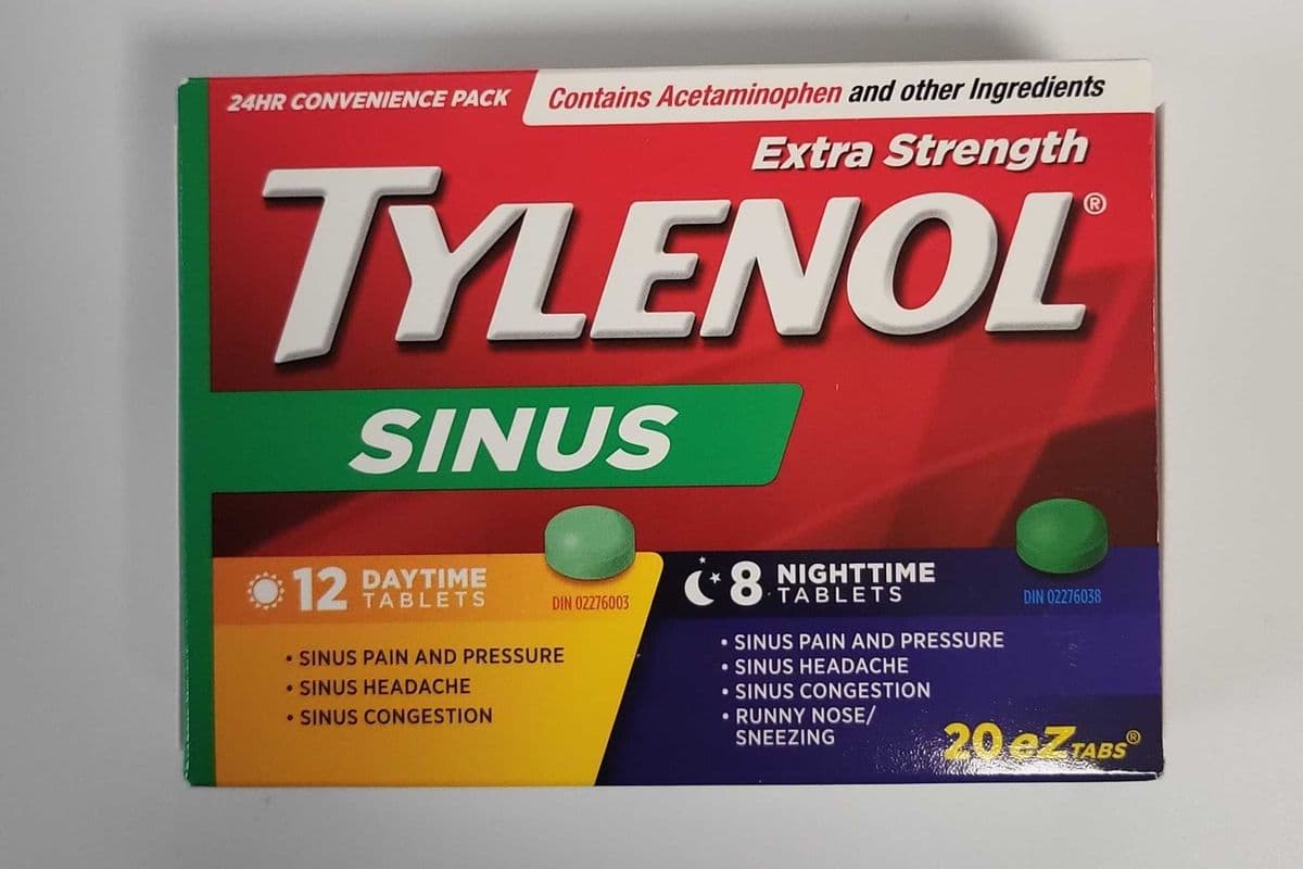 TYLENOL SINUS XS 20 EZ TABS