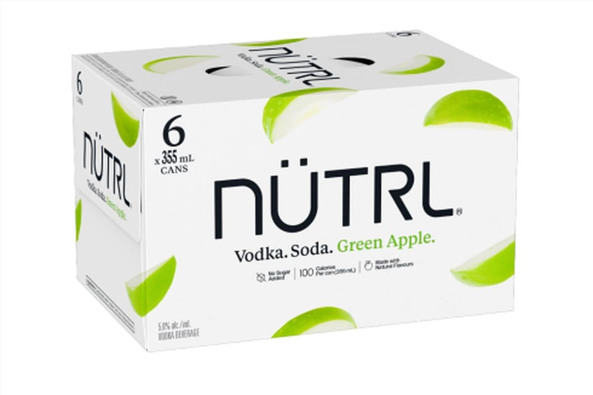Nutrl Green Apple (6 x 355 ml)