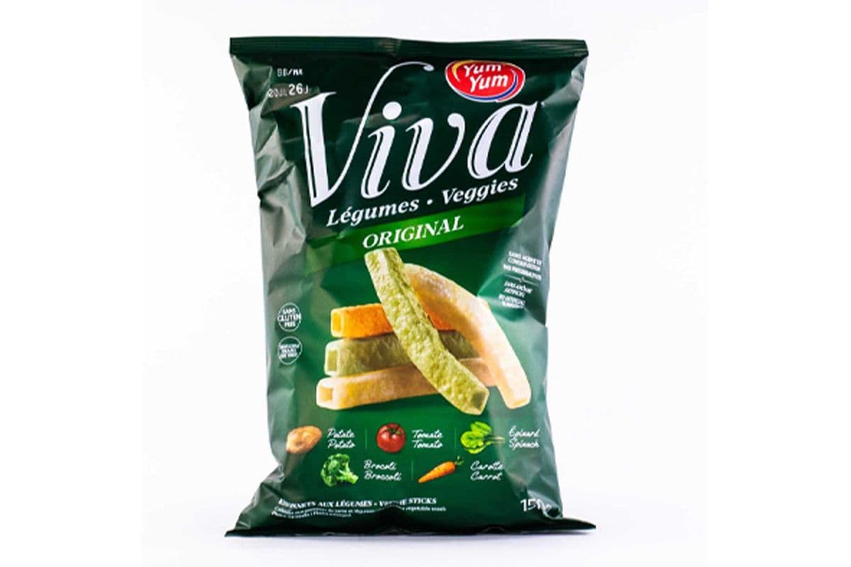 Yum Yum Viva Original Veggies Sticks 150g