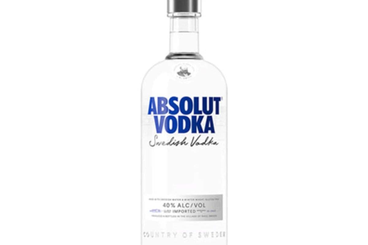 Absolute vodka (1 x 375ml)
