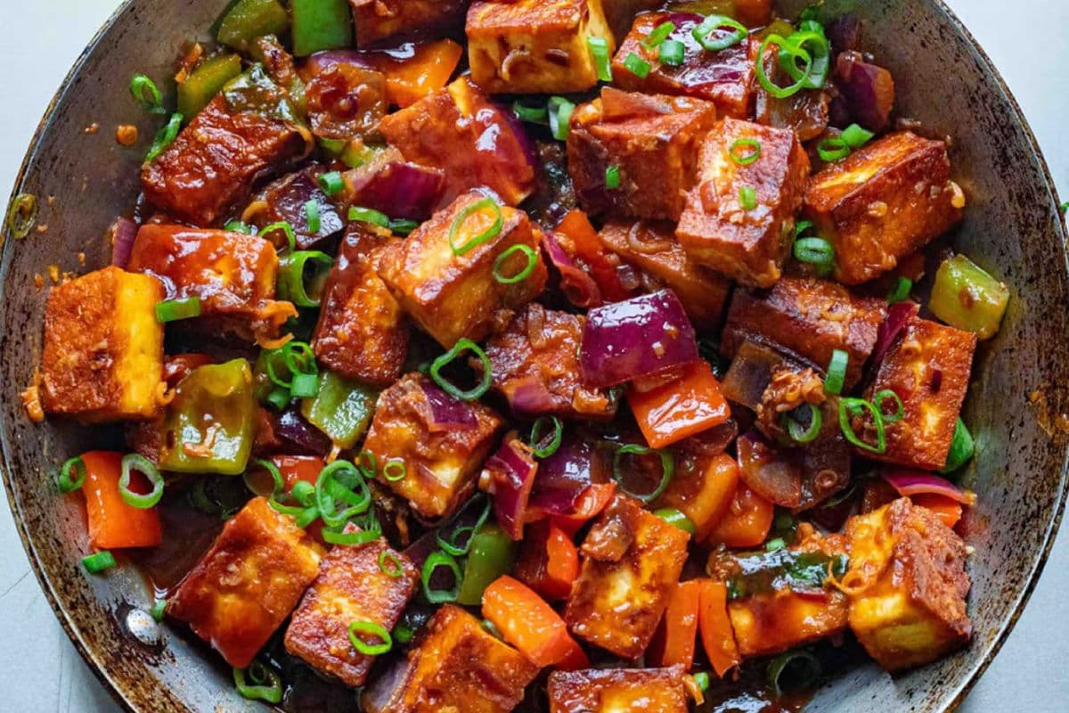 Chili Dry (Paneer / Tofu) (Spicy)