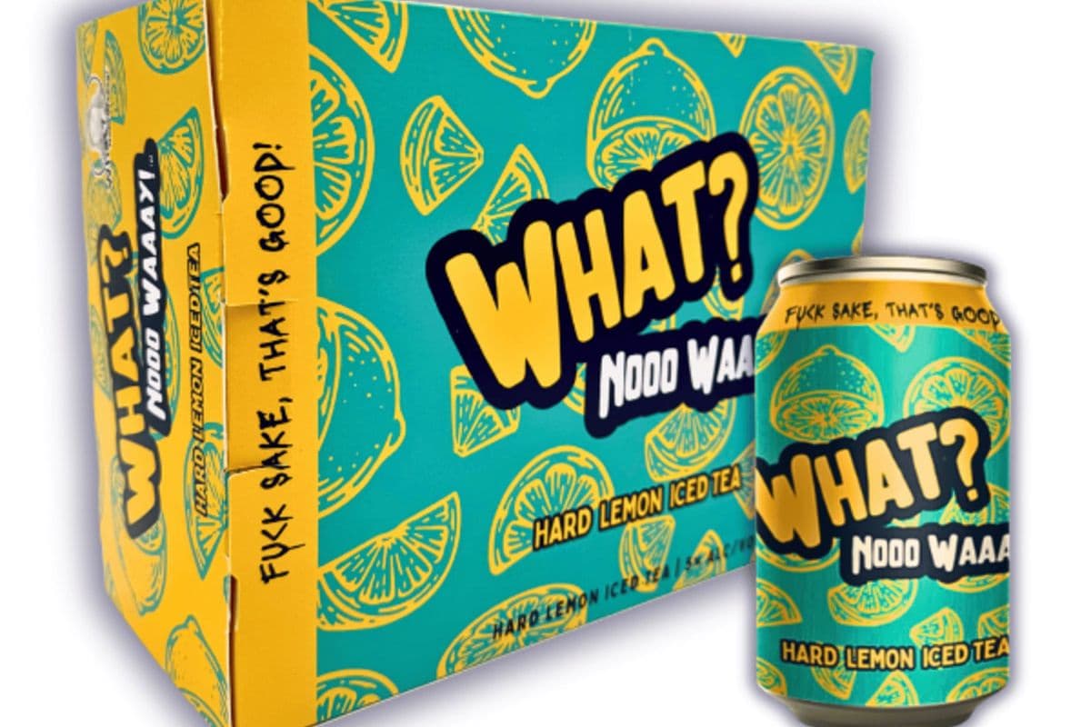 (NEW) WHAT? NOOO WAAAY! HARD ICED TEA 12X355ML (12 x 355ML)