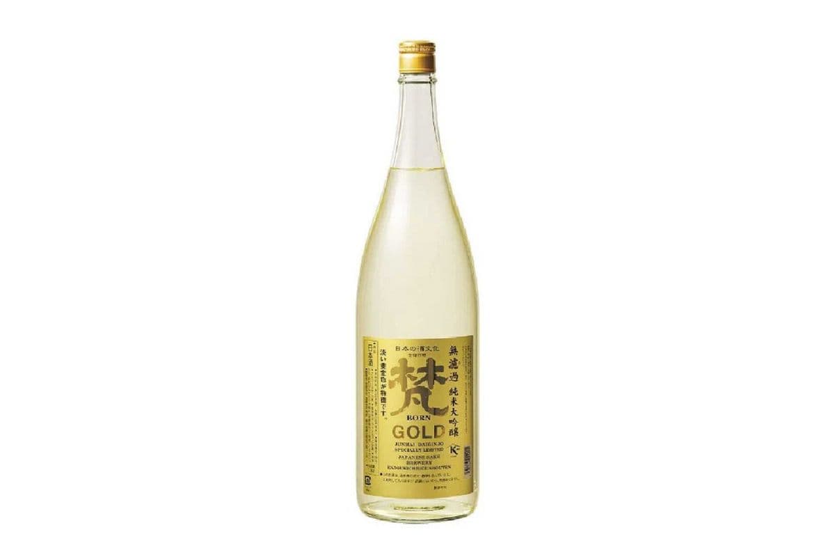 Born Gold Junmai Daiginjo (1.8 L Bottle) (1 x 1.8 L)