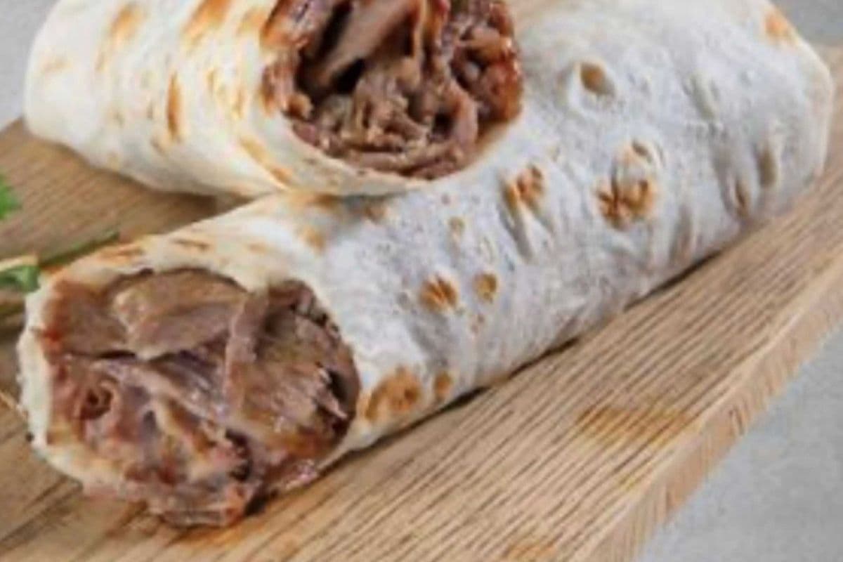 East Coast Style Beef (Halifax) Donair Wrap