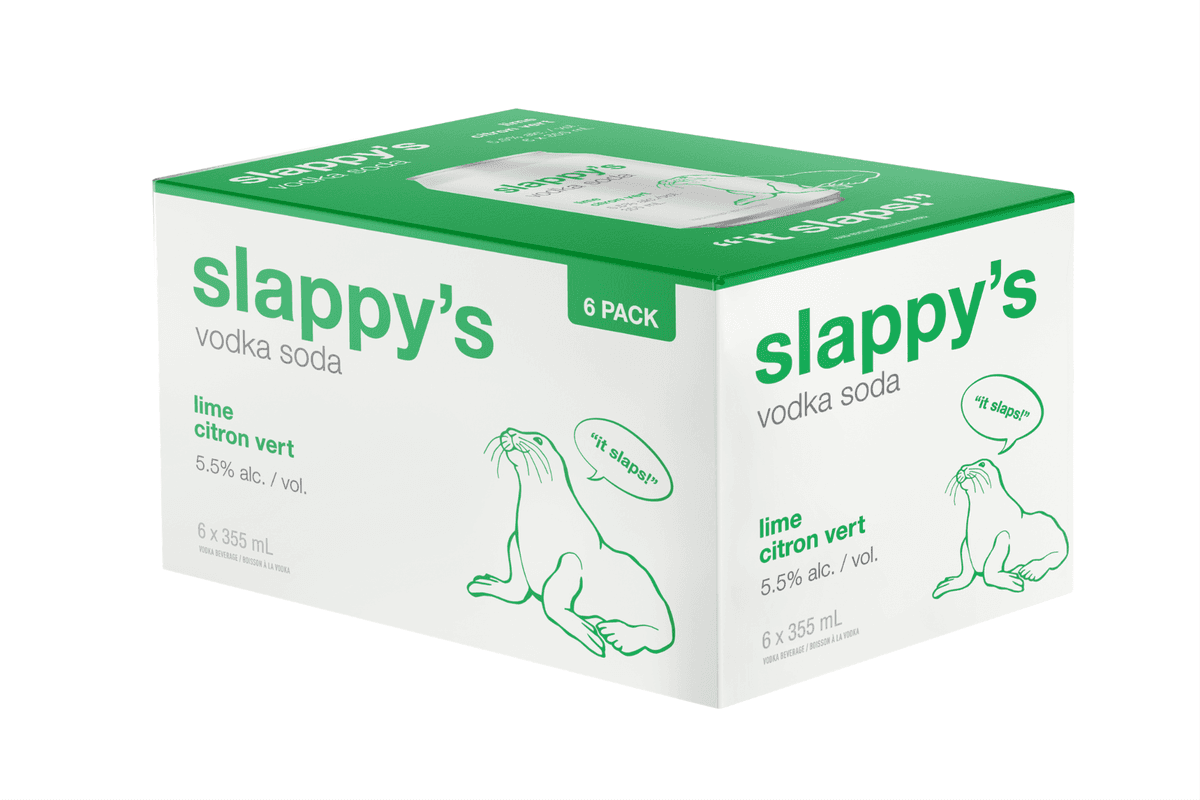 Slappy's - Lime (6 x 355ml)
