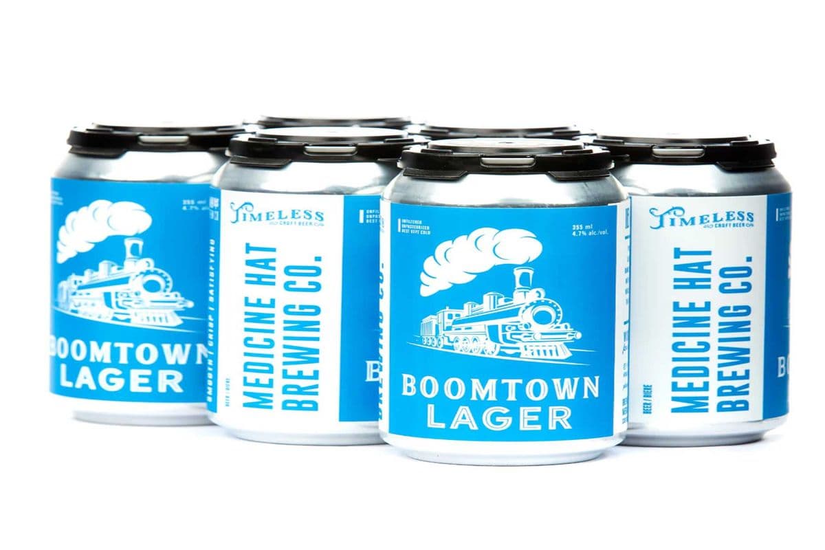 791758. MHBREWCO BOOMTOWN LAGER 6 PK CLS (1 x 6pc)