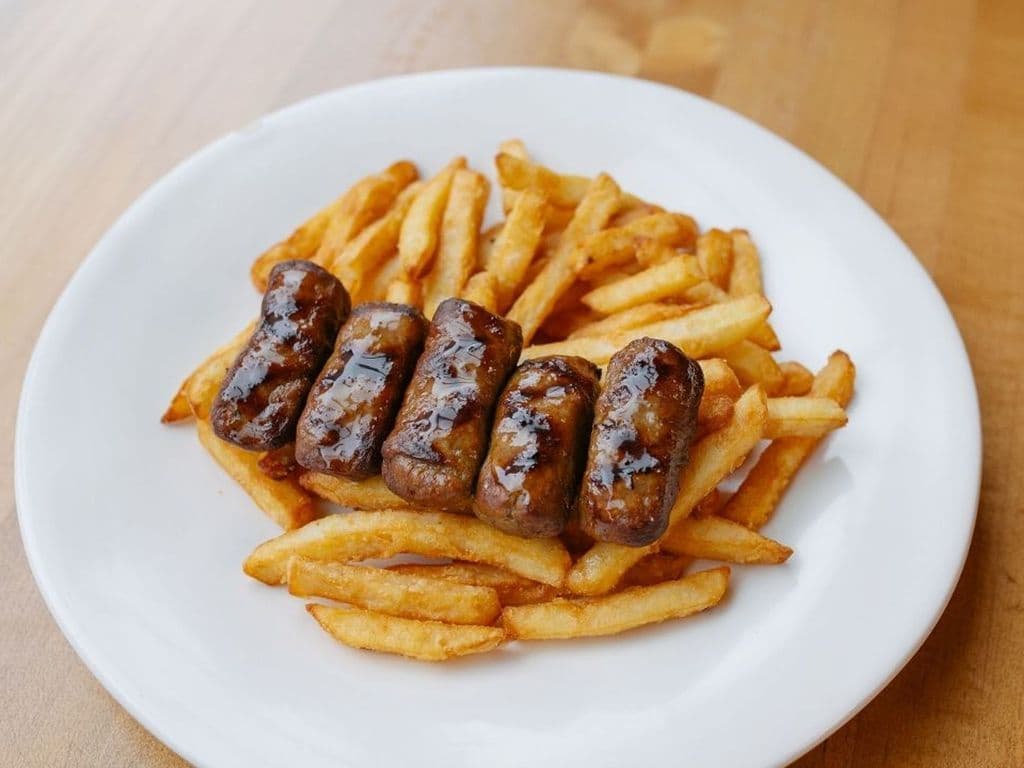 Large Fries & Donair Fingers-OO