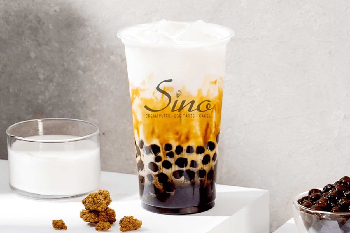 [Kid Friendly]Iced Brown Sugar Bubble Fresh Milk(Tapioca Pearls) (20oz)
