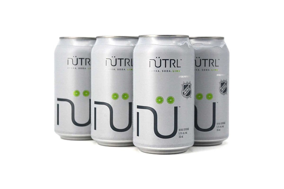 Nutrl Vodka Soda Lime 6 Can (6 x 355 ml)