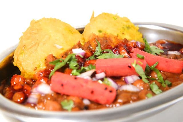 Tikki with Channa