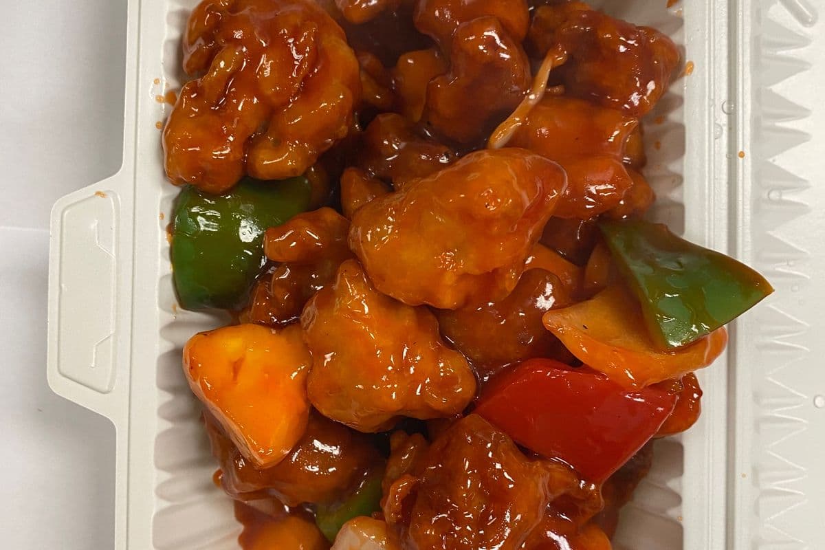 Sweet and Sour Pork with Pineapple