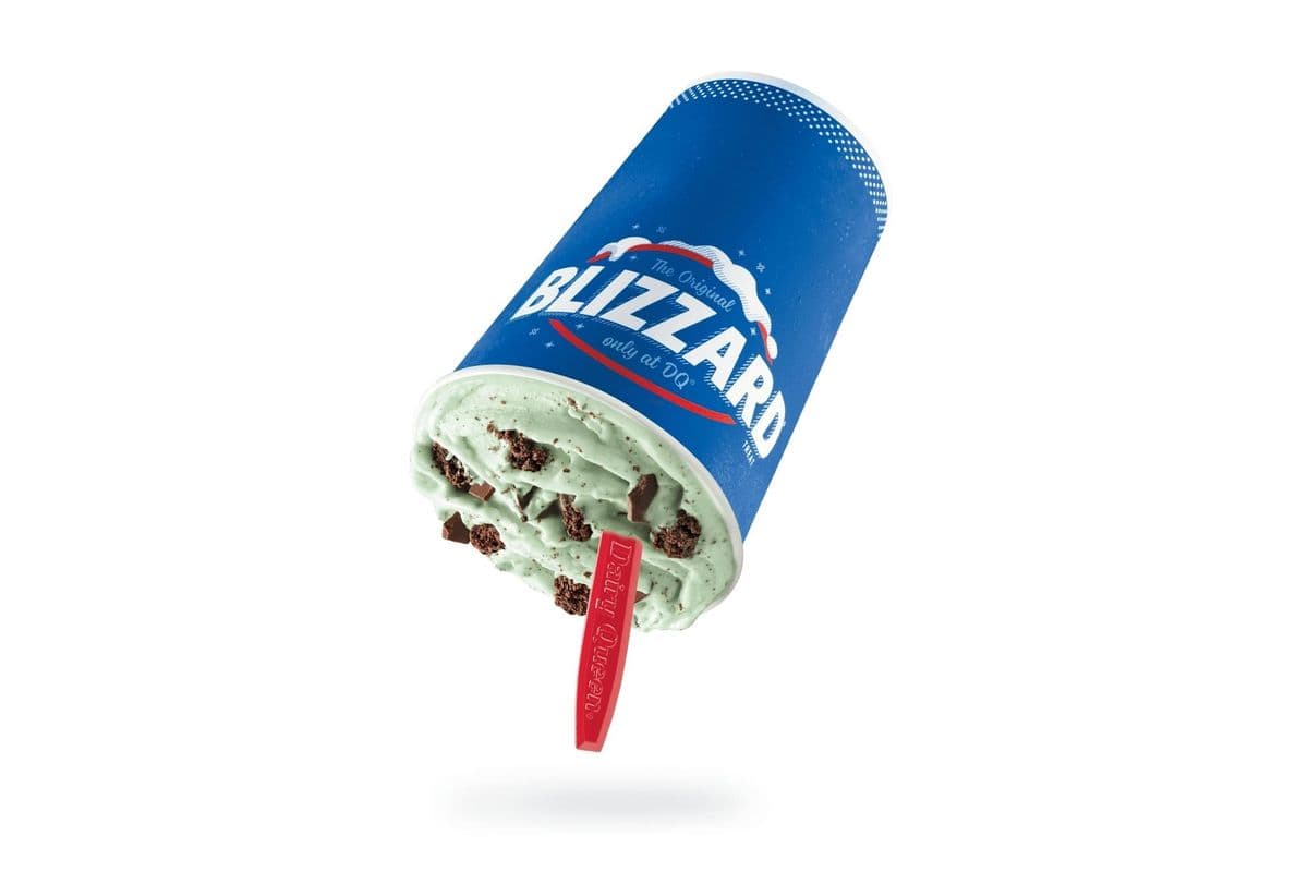Dessert Blizzard MD Au Brownie Et a la Menthe