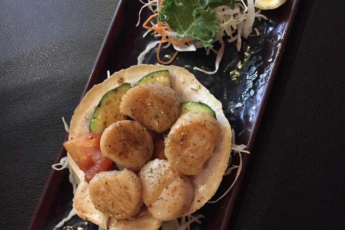 P26) Teppan Yaki Scallop (5pcs)