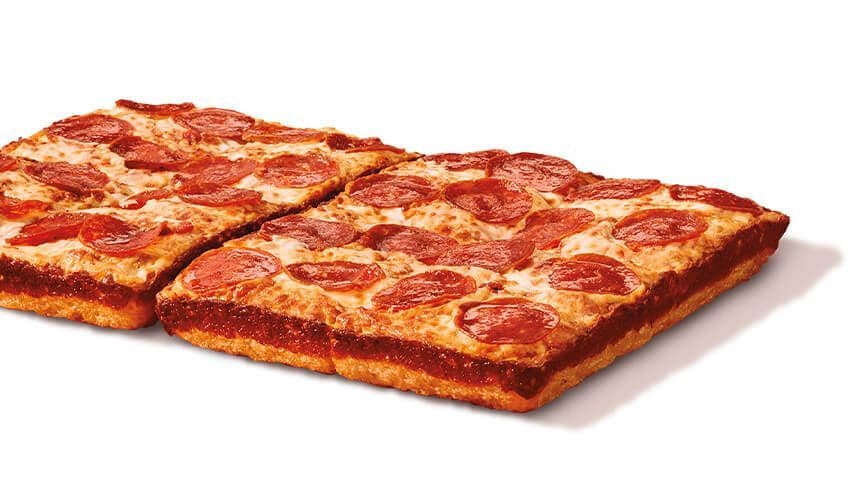 Detroit Style Deep Dish Pepperoni