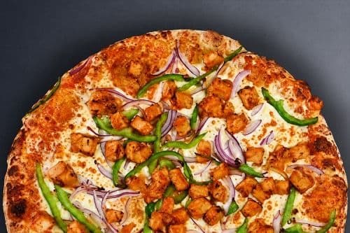 Large Butter Chicken Pizza