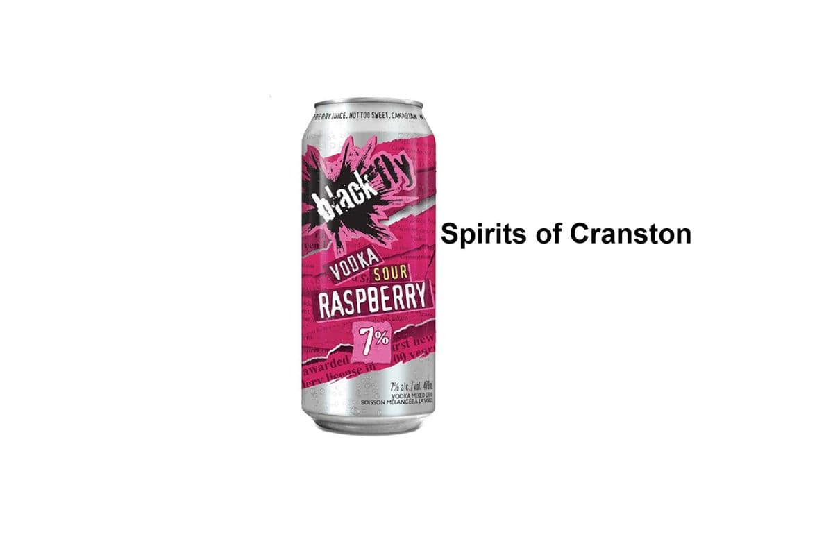 BLACK FLY VODKA SOUR RASPBERRY 473ML (1 x 473ML)