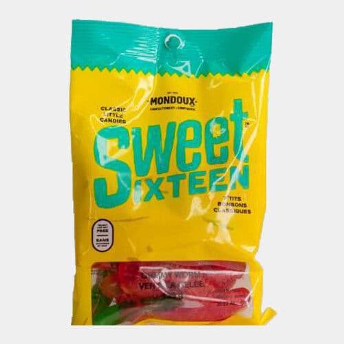 Sweet Sixteen Gummy worms (125g) / Sweet Sixteen Gummy Worms (125g)