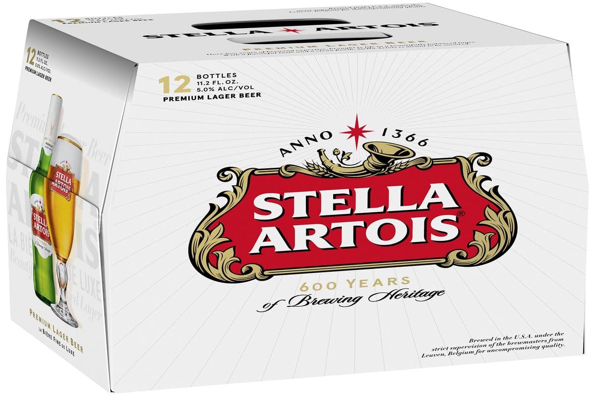 836736. Stella Artois (12 Bottles)
