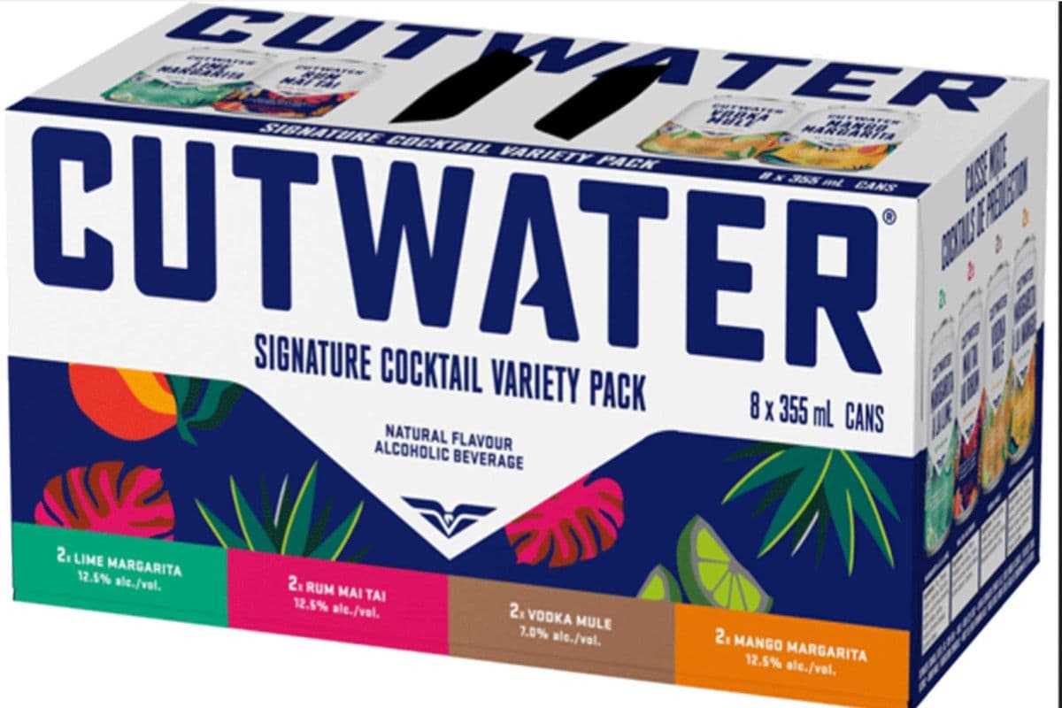 CUTWATER COCKTAIL VARIETY PACK (8 x 355 ml)