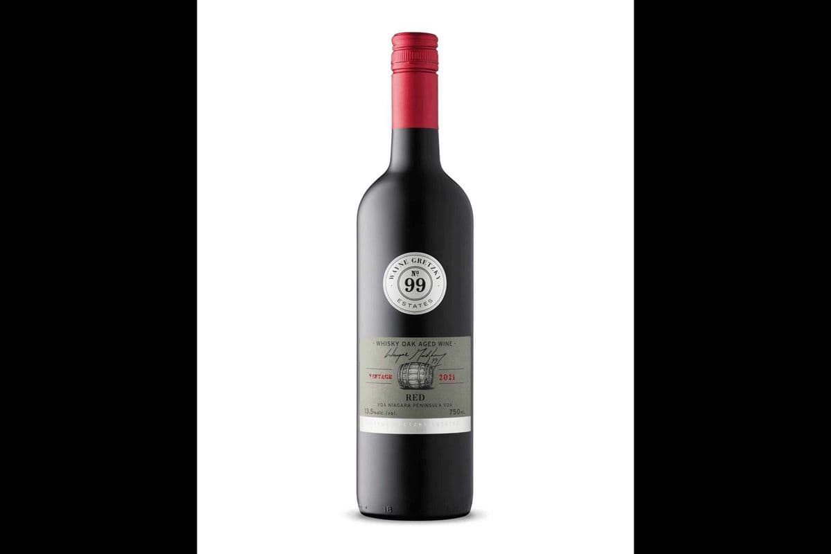 Wayne Gretzky Whisky Oak Aged Red Cask (750 ml Bottle) (1 x 750ML)