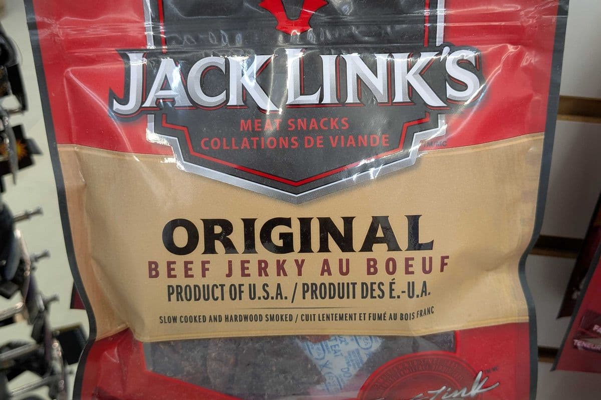 JackLink's Meat Snacks Original beef jerky (80g)