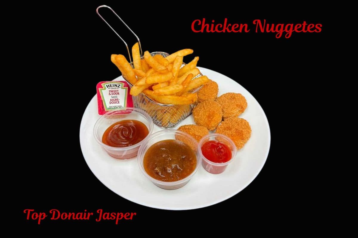 Chicken Nuggets (6 pcs), Fries, and Pop
