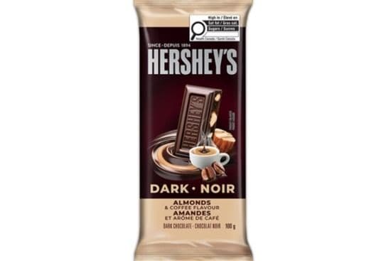 Hershey's Dark Almond Coffee Family Bar (90 g) 1014938