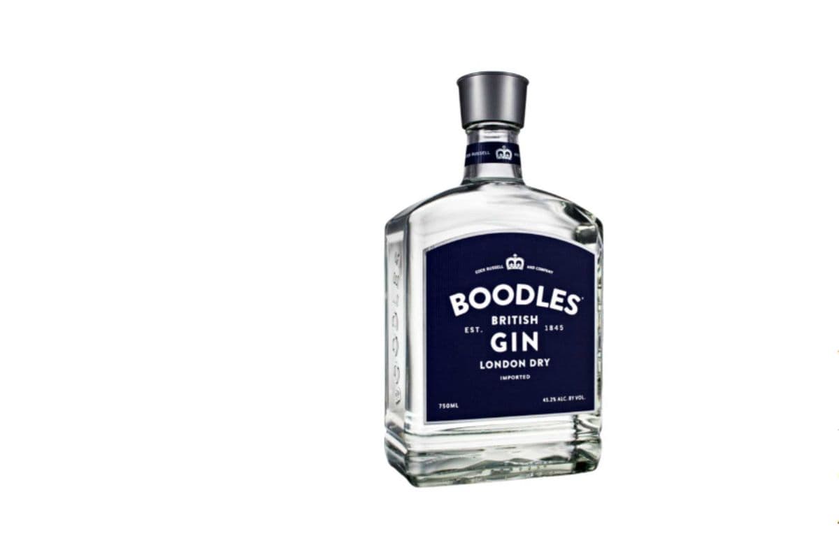 BOODLES BRITISH GIN (1 x 750ML)