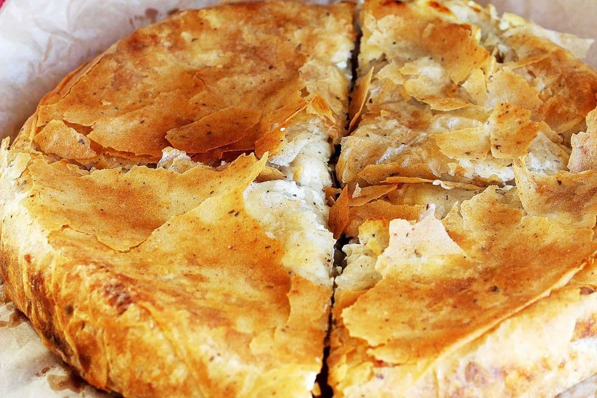 Burek Pastry – Cheese (Whole Round) (2160 Cal)