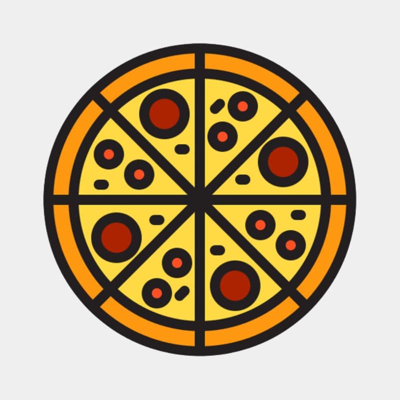 2x1 Pizza amateurs de la viande halal petite 10" / 2x1 10" Small Halal Meat Lovers Pizza