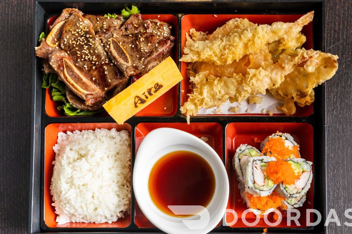 DB1. Beef Short Rib Bento 牛仔骨便當晚餐