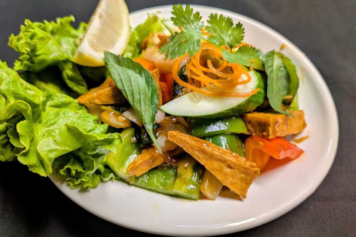 Basil Tofu - Kraphao Tofu