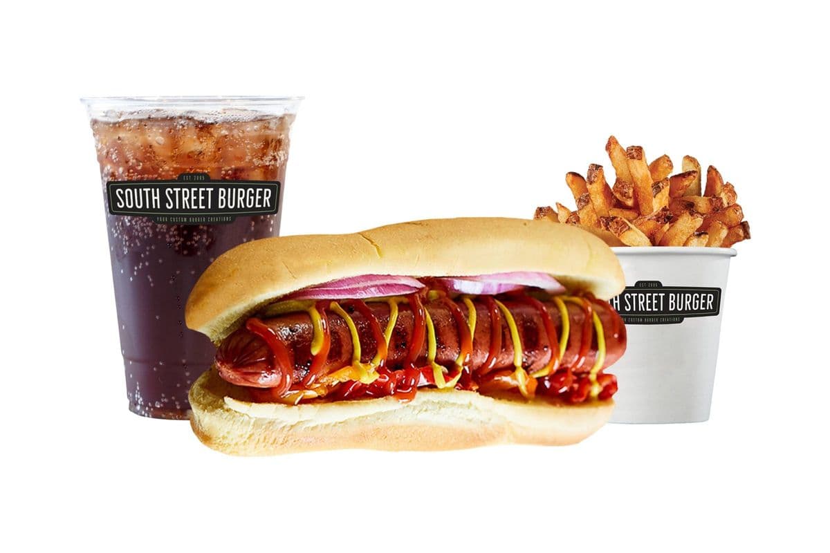 Beef Hot Dog Combo